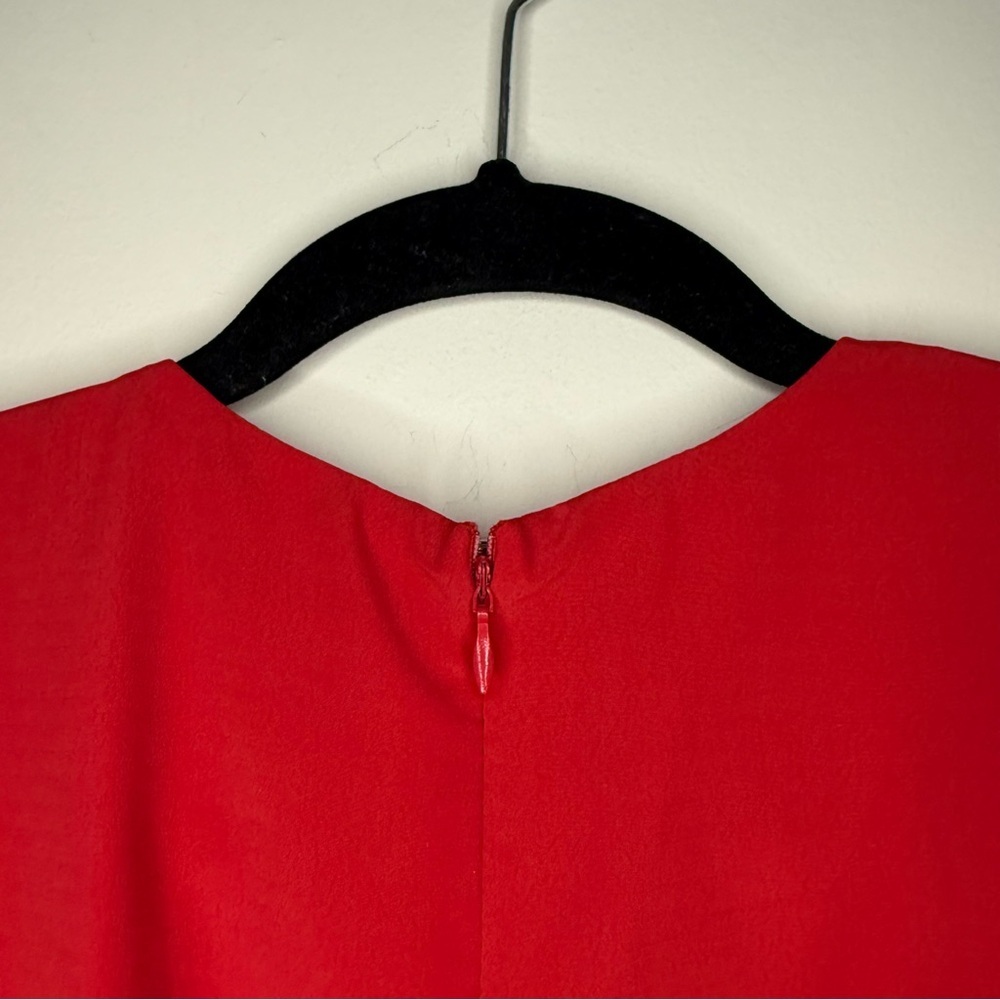 SUPERDOWN Selene Red Valentine’s Day Sexy Cut Out Longsleeve Mini Dress - Picture 8 of 8